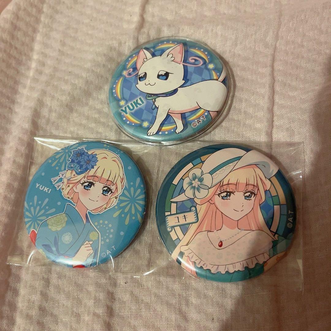 わんだふるぷりきゅあ/プリキュア /缶バッジ/ニャミー/リリアン/猫袋