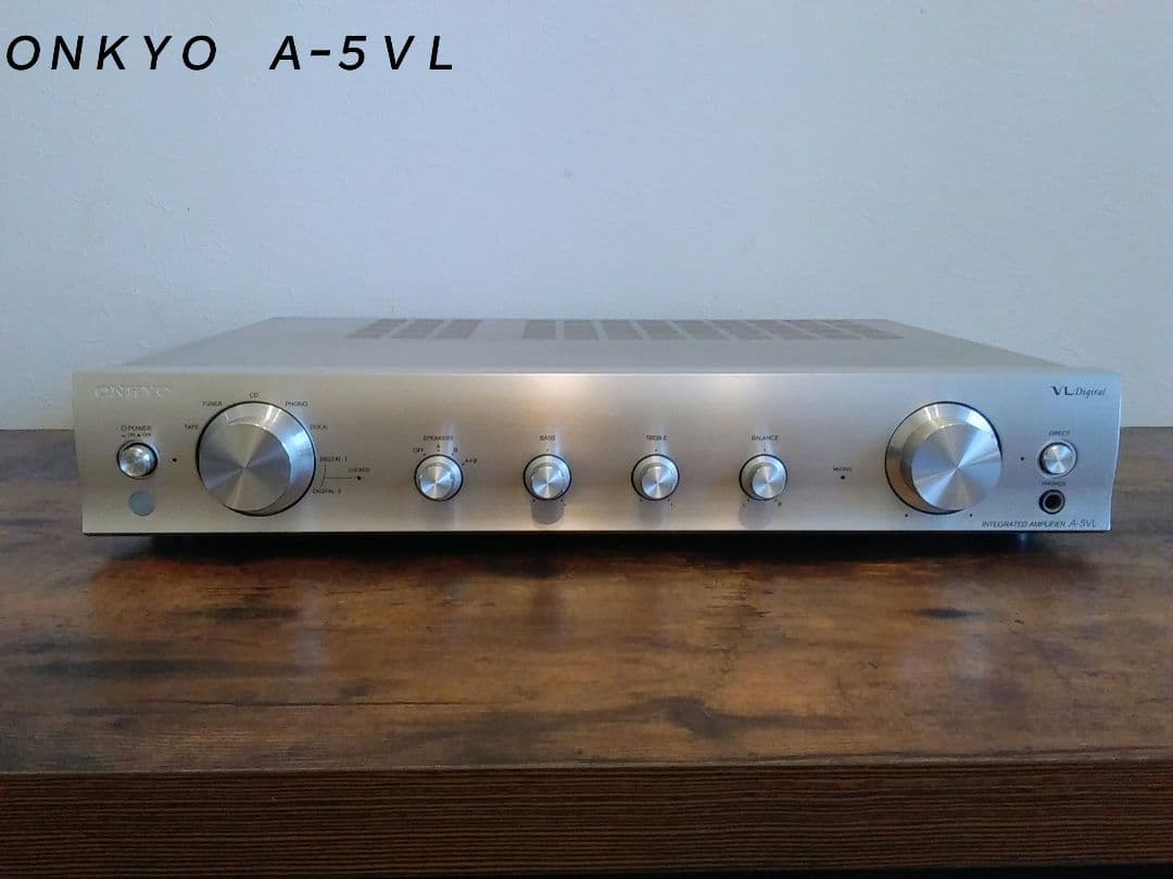 ＯＮＫＹＯ　オンキヨー　Ａ―５ＶＬ Onkyo A-5VL Dual Mono Amplifier | Built-In DAC | Phono MM MC