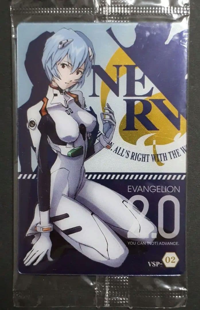 新世紀エヴァンゲリオン 綾波レイ カード 未開封 新品 未使用