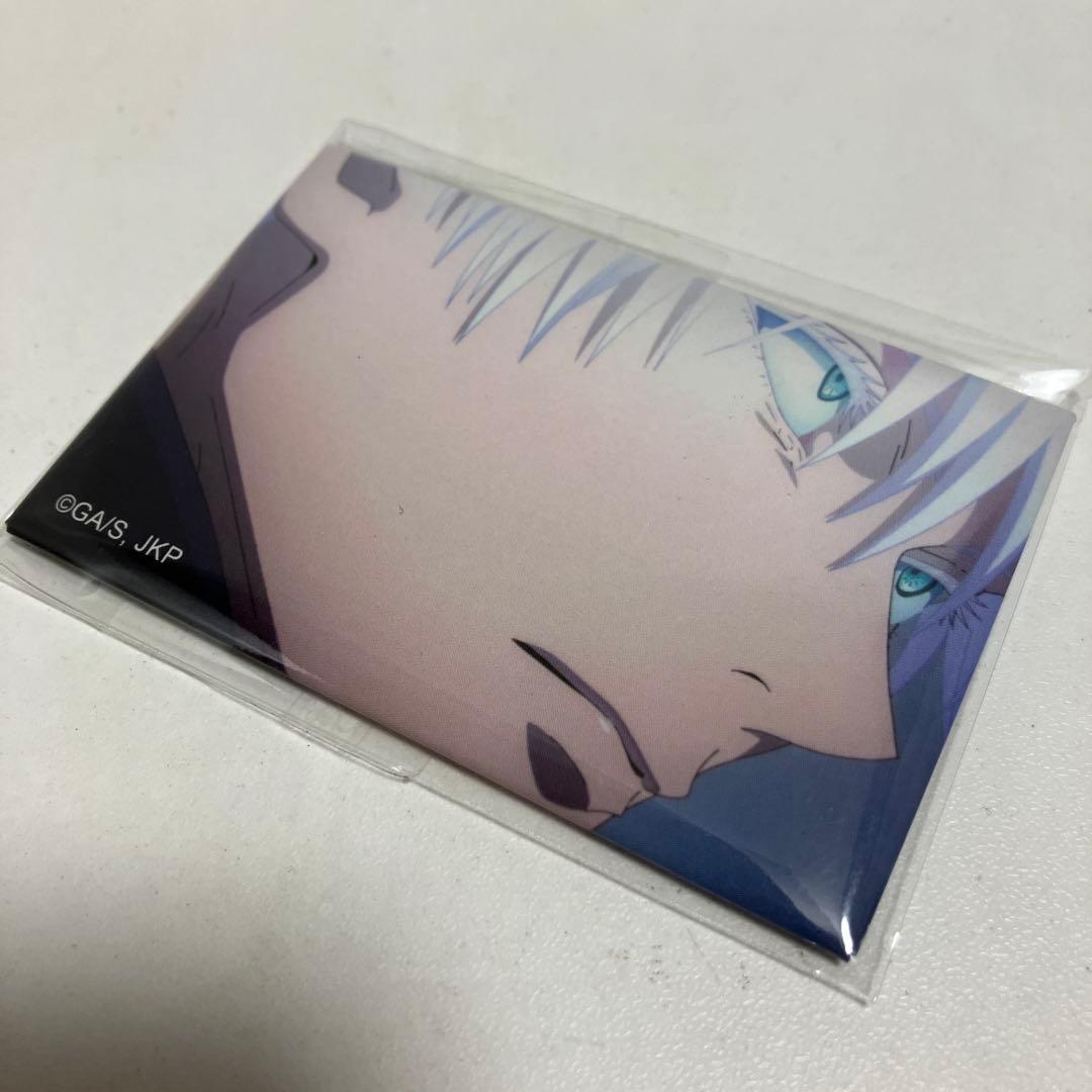 呪術廻戦PLAZA 呪術廻戦プラザ 場面写 スクエア缶バッジE 五条悟①