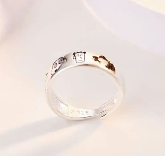 クレヨンしんちゃん☆指輪 シルバーリング - アクセサリーセール