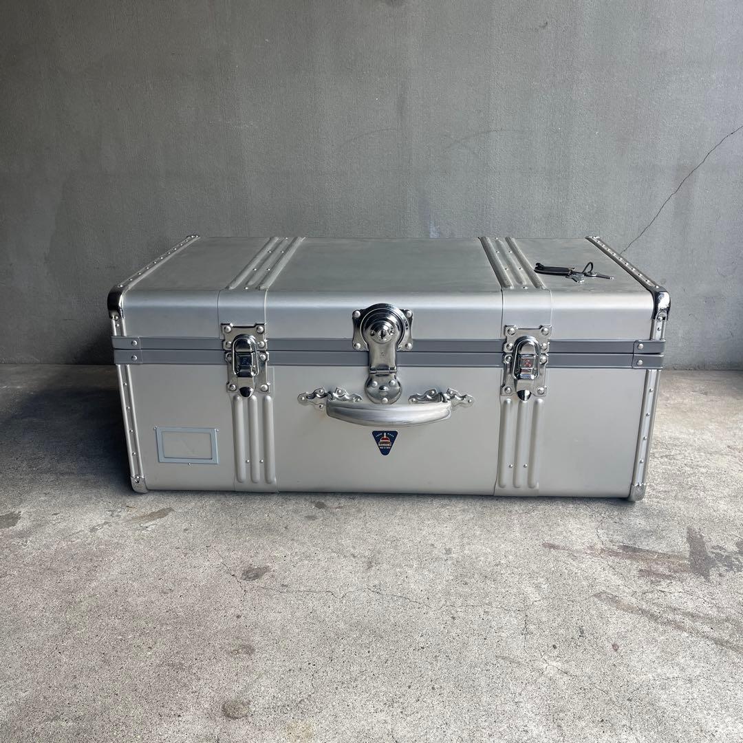 BANKOKU アルミトランクケース　ハンドル付き　三越 日本製