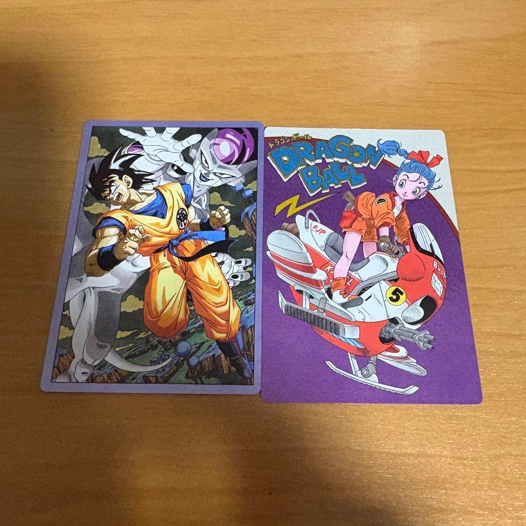 ドラゴンボール イタジャガ 孫悟空VSフリーザ ブルマ 開封品 2枚セット