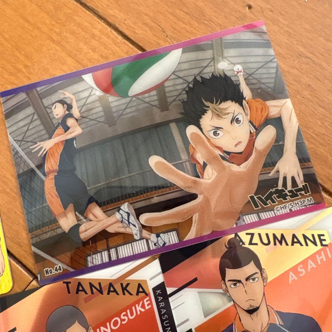 ハイキュー烏野高校 キャラクターカードセット - メルカリ