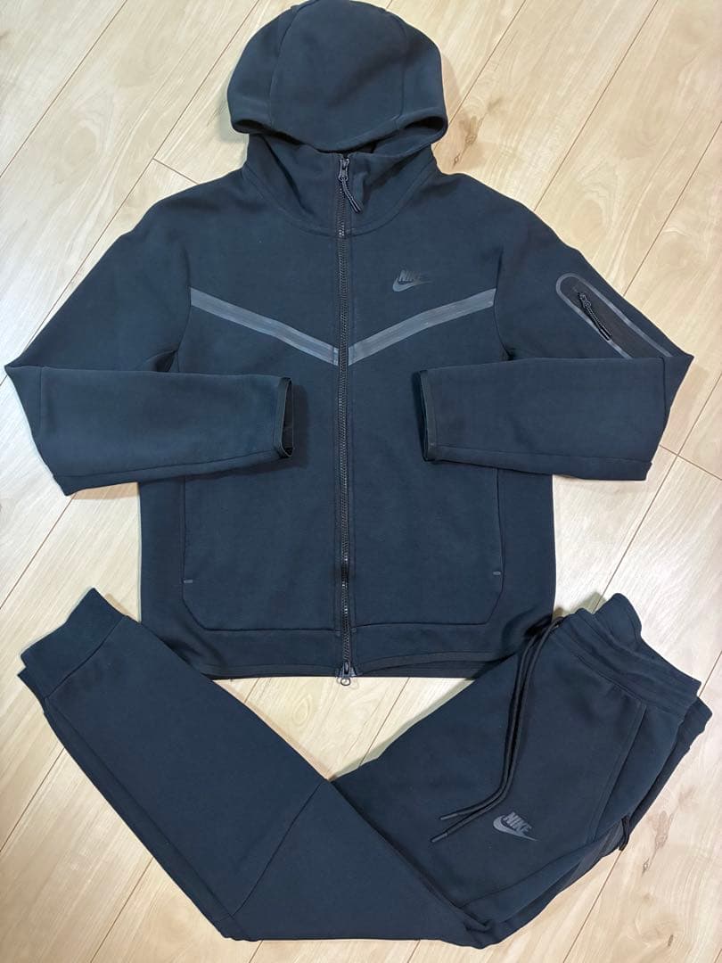 ナイキテックフリース セットアップ 上下 サイズM セントラルシー