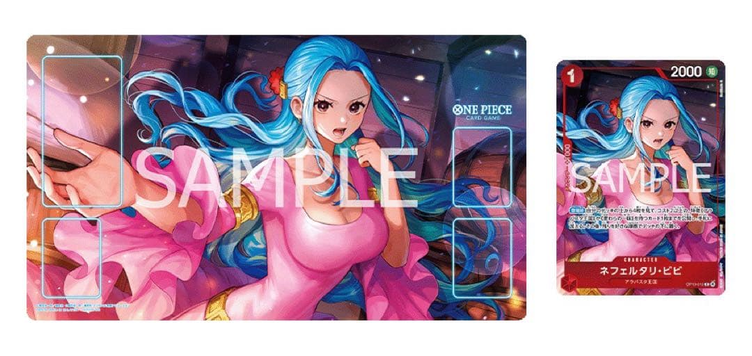ONE PIECEカード ビビ プレイマット プロモ Promo card - メルカリ