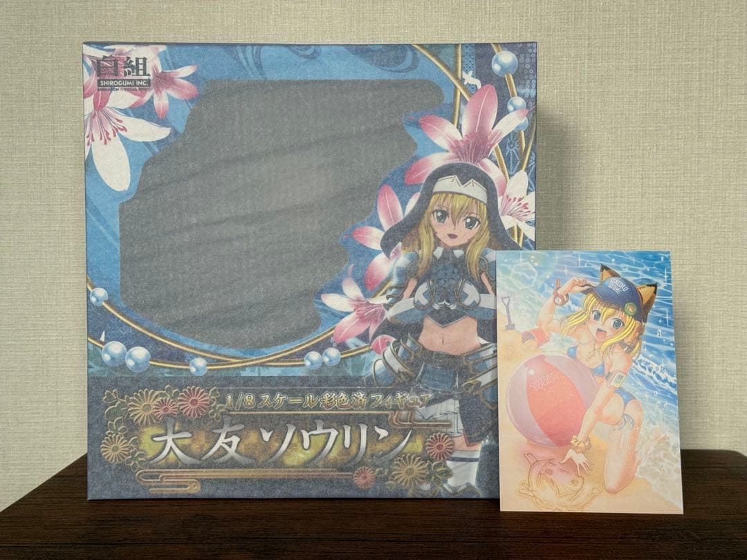 戦国乙女　大友ソウリン　フィギュア　ポストカード付き