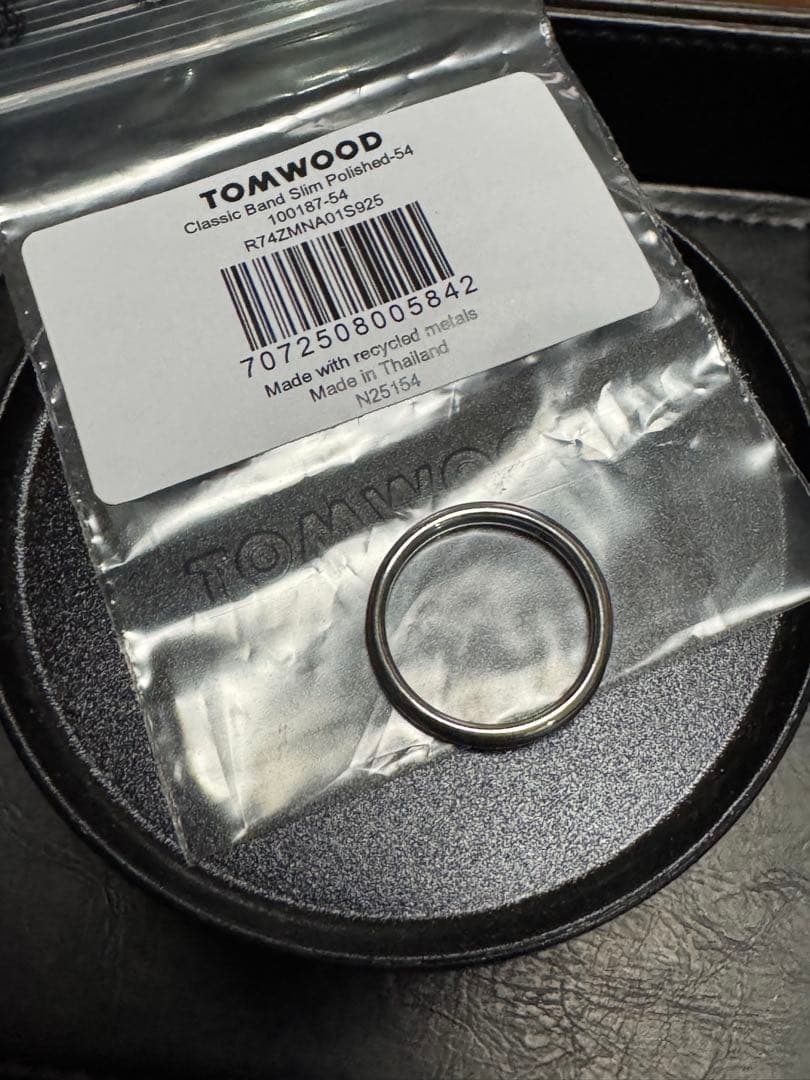 アクセサリー TOMWOOD Classic Band Slim Polished 54