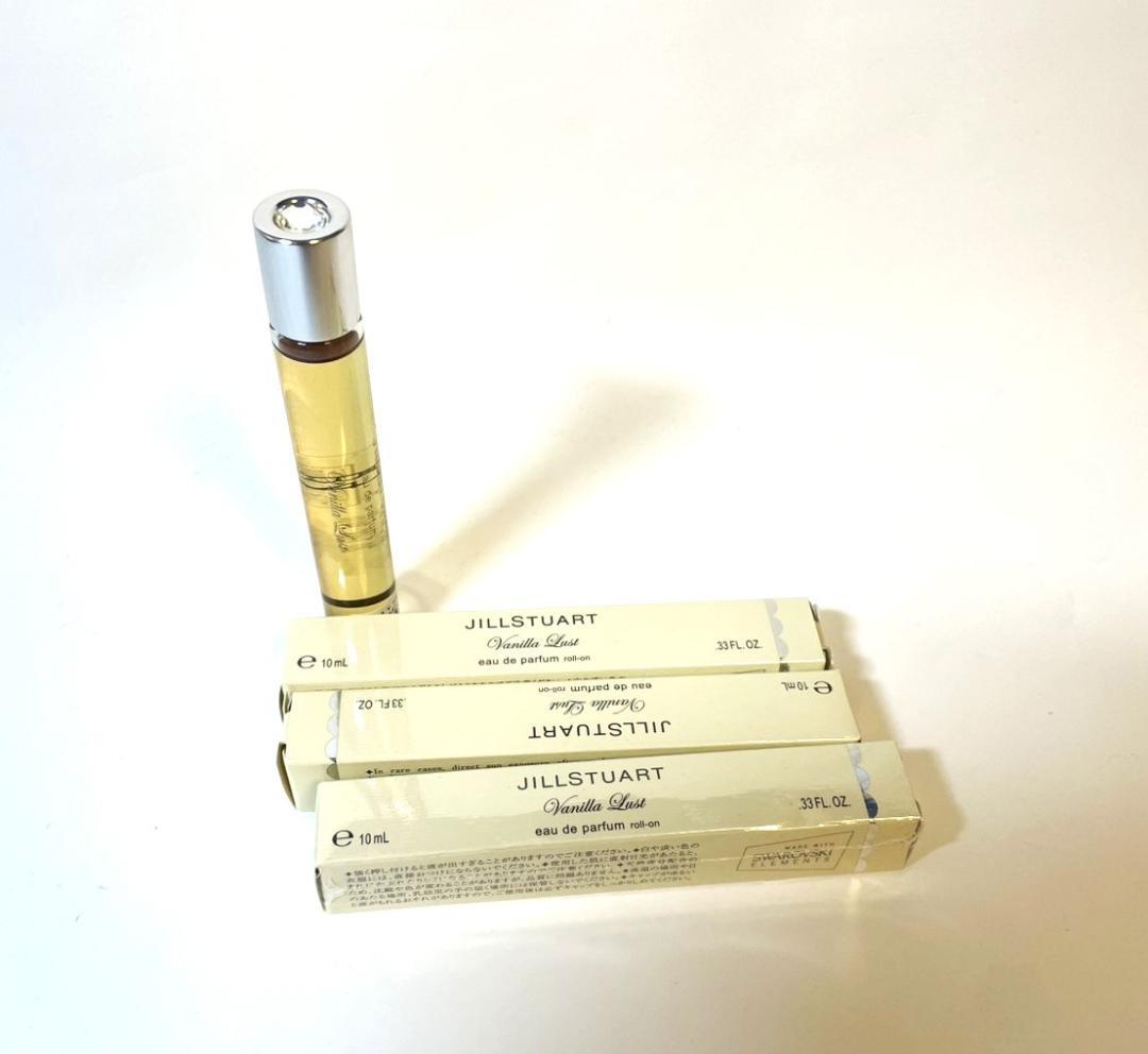ジル・スチュアート　ヴァニララストオードパルファンロールオン10ml 3個セット ヴァニラ ラスト オード パルファン ロールオン10ml / JILL STUART