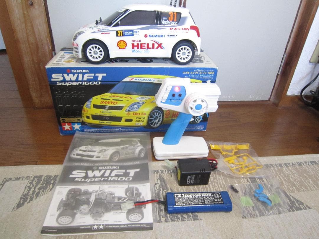 完動作品 1/10 タミヤ M-03M シャーシ 2.4Ghz スイフトJWRC