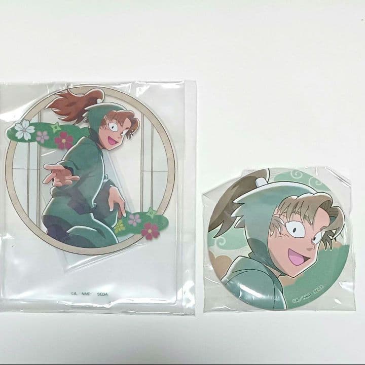 セガラッキーくじ 忍たま乱太郎 最強の軍師 アクスタ 缶バッジ 善法寺