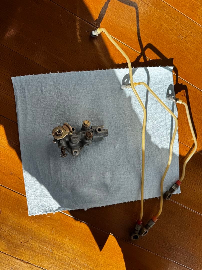 ss250 ss350 kh250 オイルポンプ　オイルライン　セット