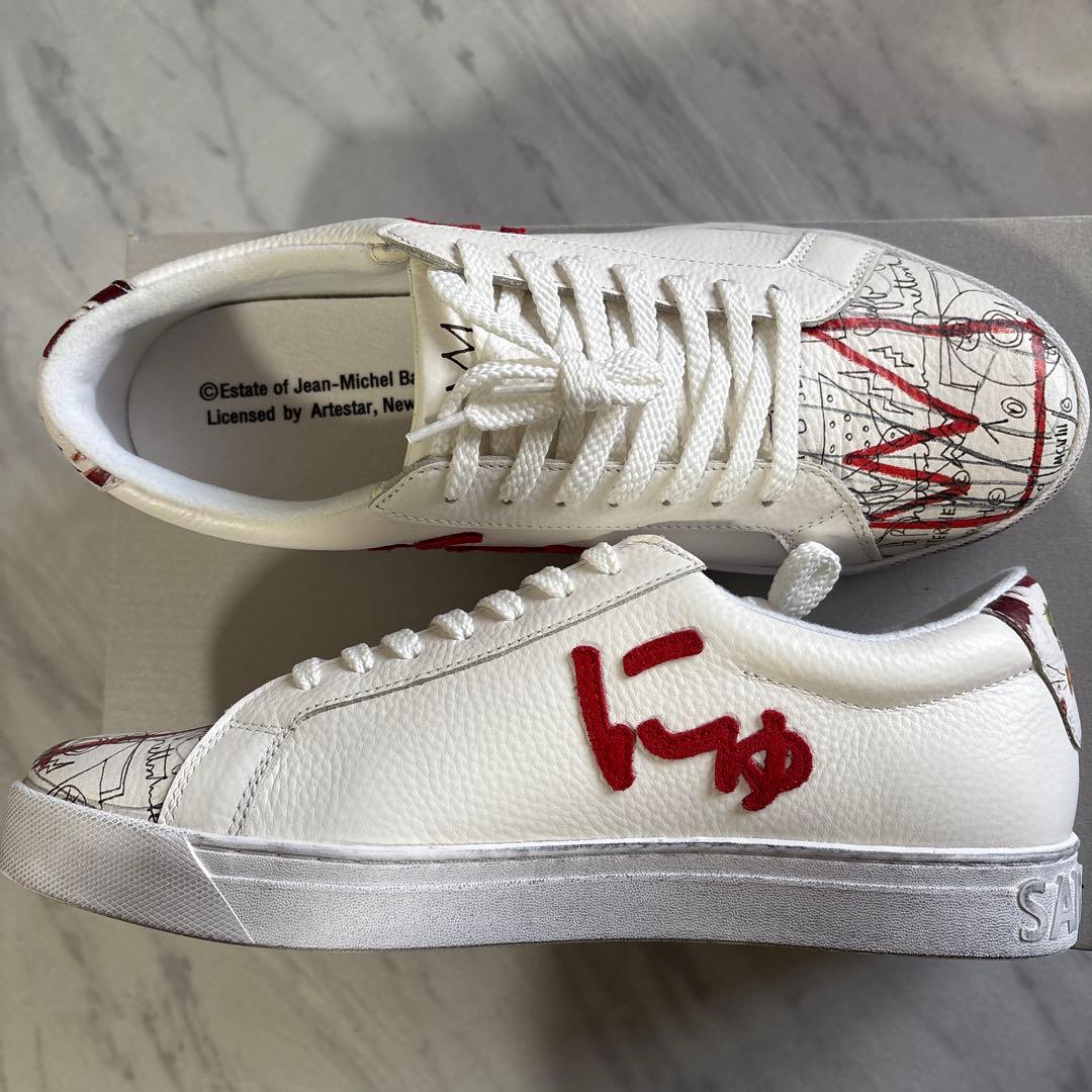 SANGACIO スニーカー　にゅSG『Basquiat』 27.5