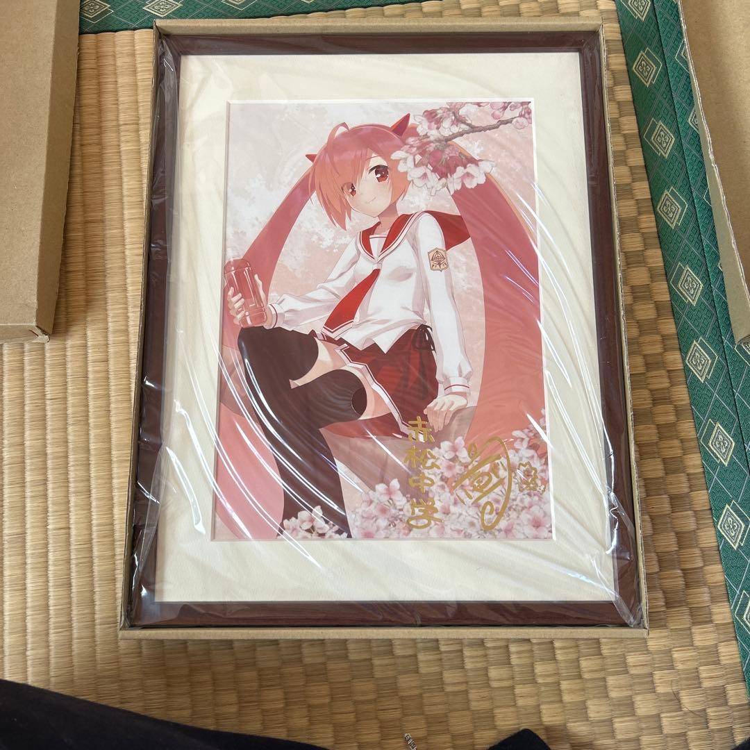 緋弾のアリア　複製原画　箱推しサイン入り