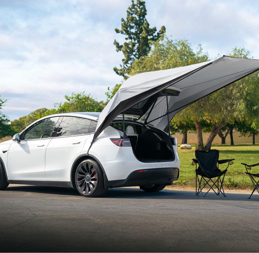 新品15000が1万激安！テスラ モデルY アウトドアテント E1014