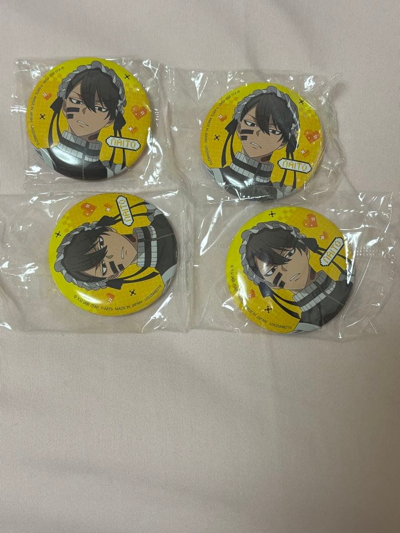 桃源暗鬼 ジャージメイド 缶バッジ 無陀野無人 - メルカリ