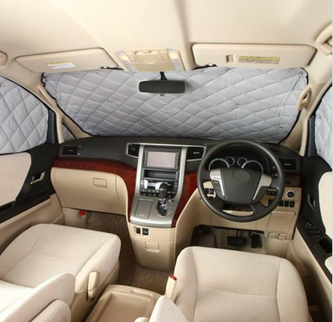 車中泊に!Aizu タウンエースS４００系バン用マルチシェード全面窓分