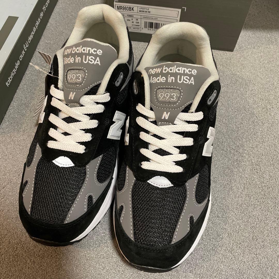 靴 new balance 993 BLACK 27.5cm 574シリーズ ニューバランス 574 ミュール NEW BALANCE ML574OXQ width