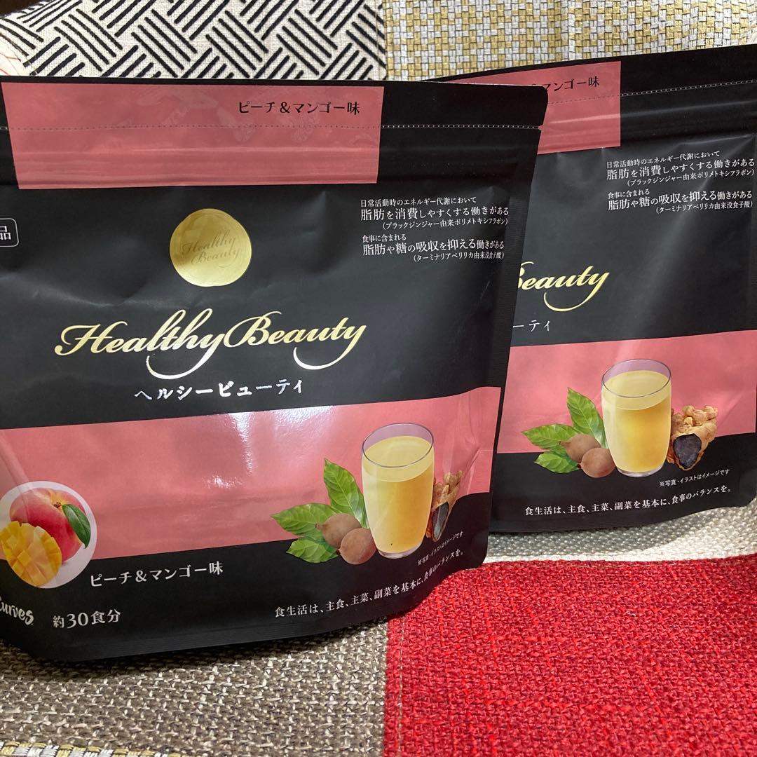 チ*マ様 カーブス　ヘルシービューティ　ピーチ&マンゴー味×2袋