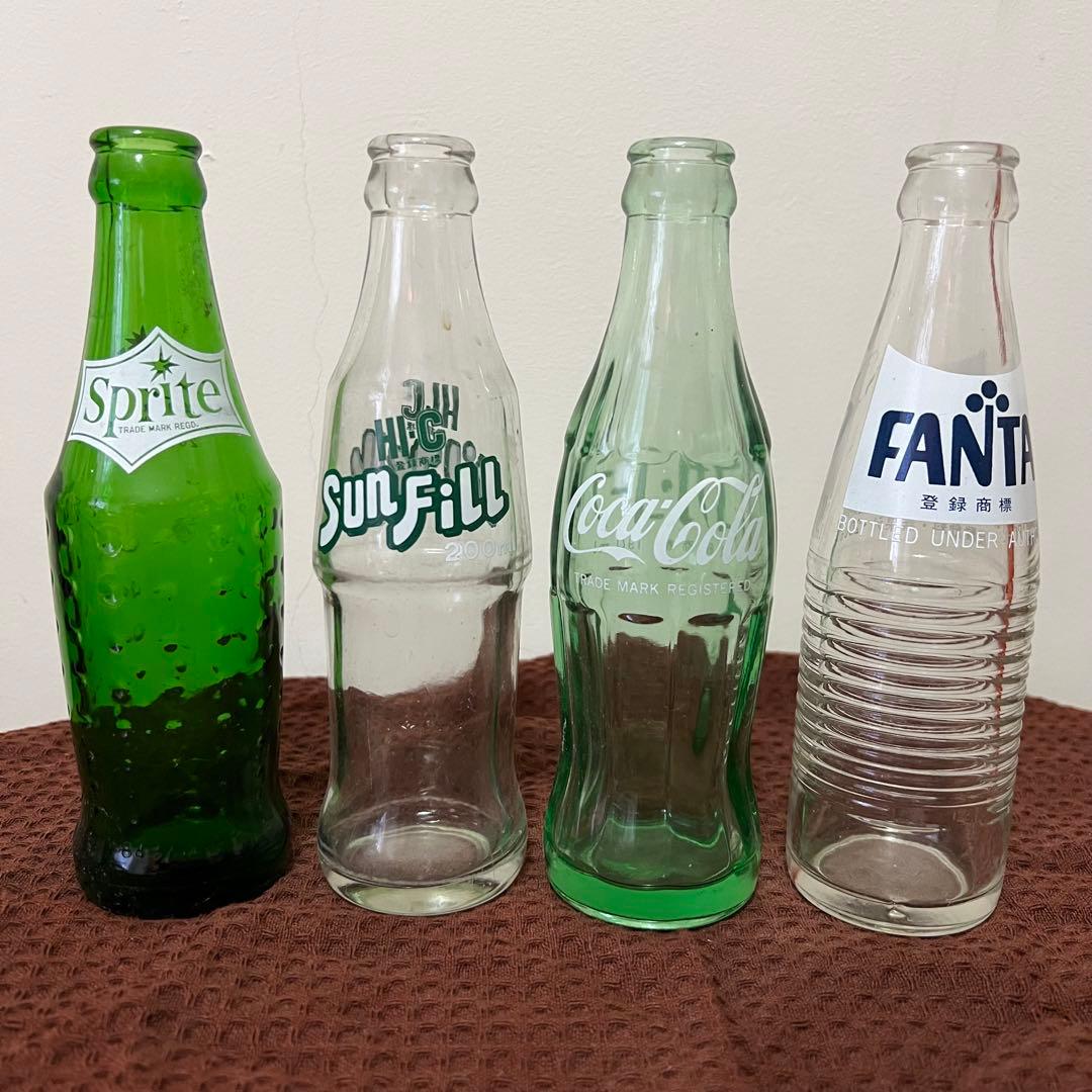 コカコーラ・スプライト・ファンタ・サンフィル/ 昭和レトロ 70年代空