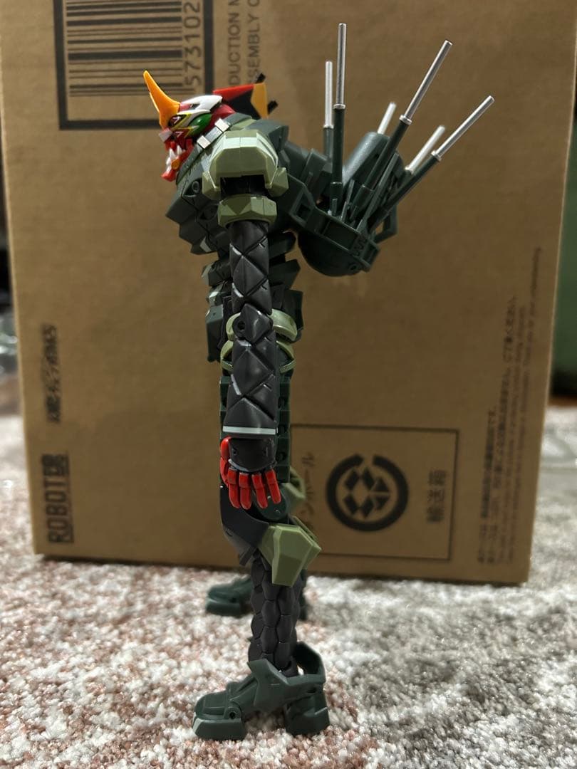 開封美品 ROBOT魂 エヴァンゲリオン初号機 NEW-02α 魂商店 輸送箱付