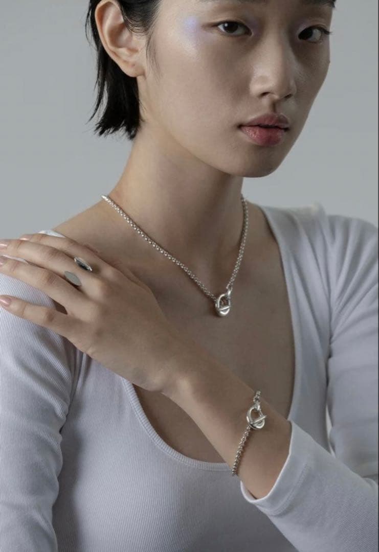 アクセサリー here's / TOBARI SINGLE BRACELET 17.5cm