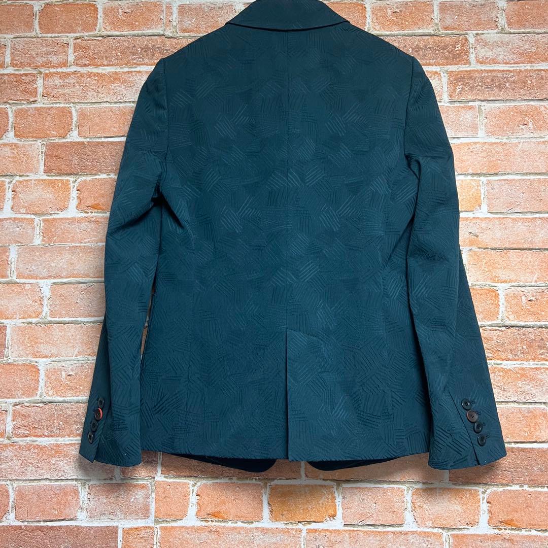 新品)ポールスミス ジャガード柄 3ピーススーツセットアップ シア