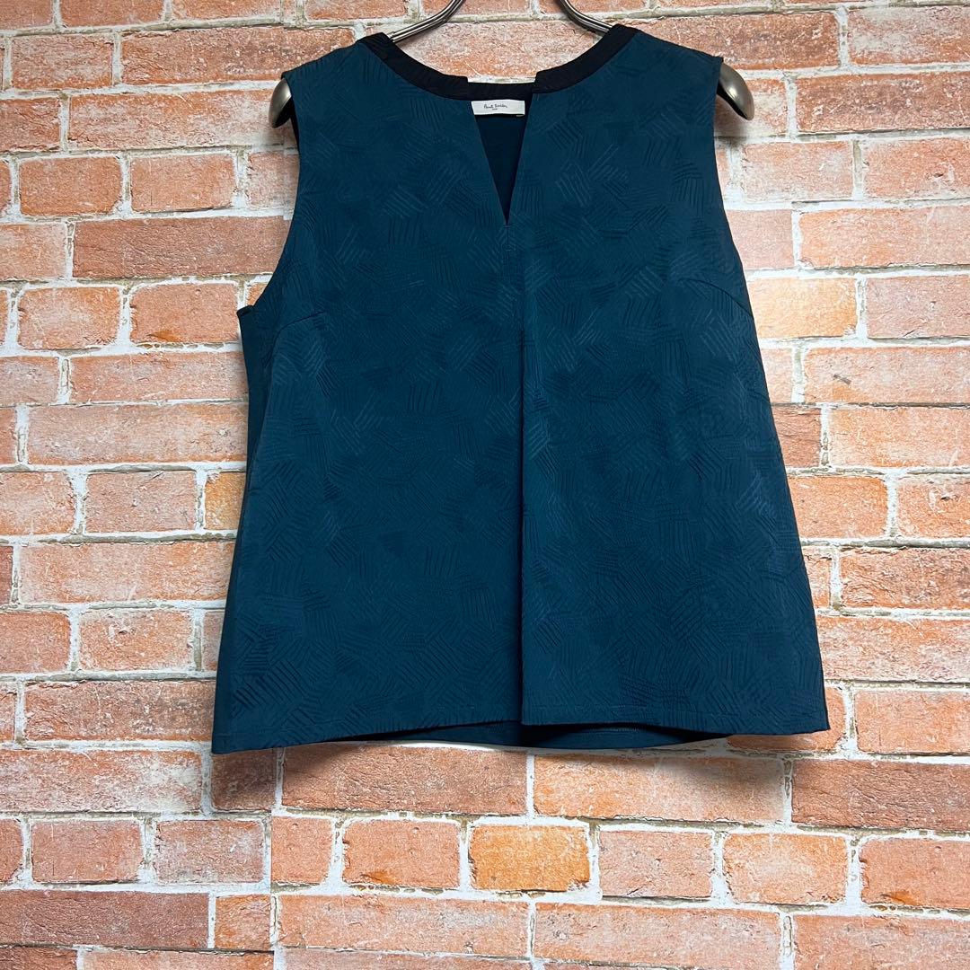 新品)ポールスミス ジャガード柄 3ピーススーツセットアップ シア