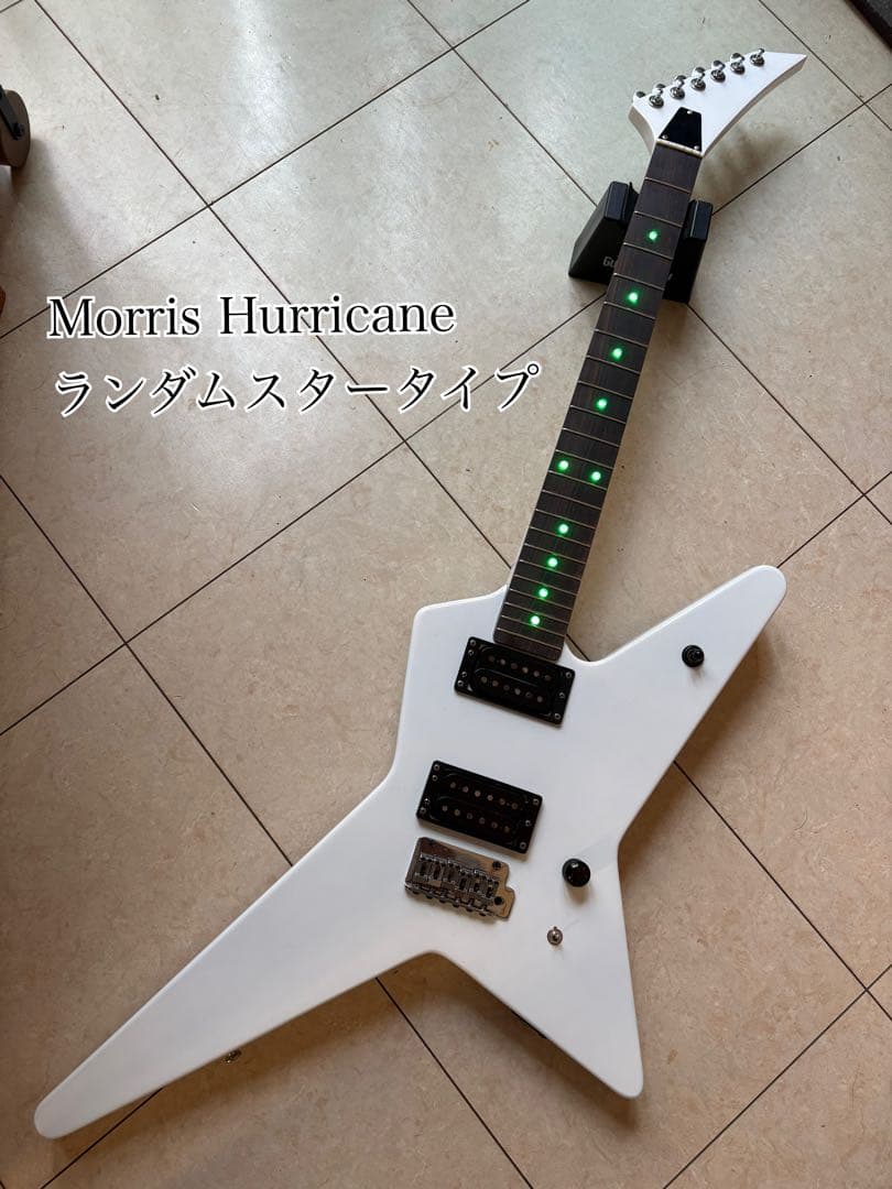 ランダムスタータイプ Morris Hurricane MORRIS - 激レア '80s Hurricane by Morris strat Typeの通販 by
