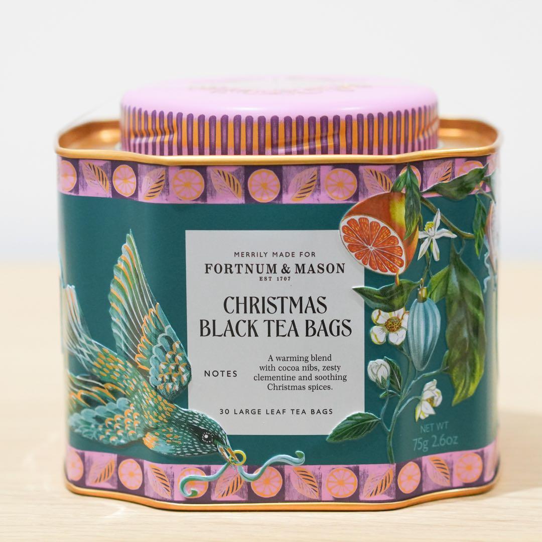 フォートナム&メイソン　クリスマス・ブラックティーバッグ フォートナム&メイソン クリスマスブラックティー ブラックティー