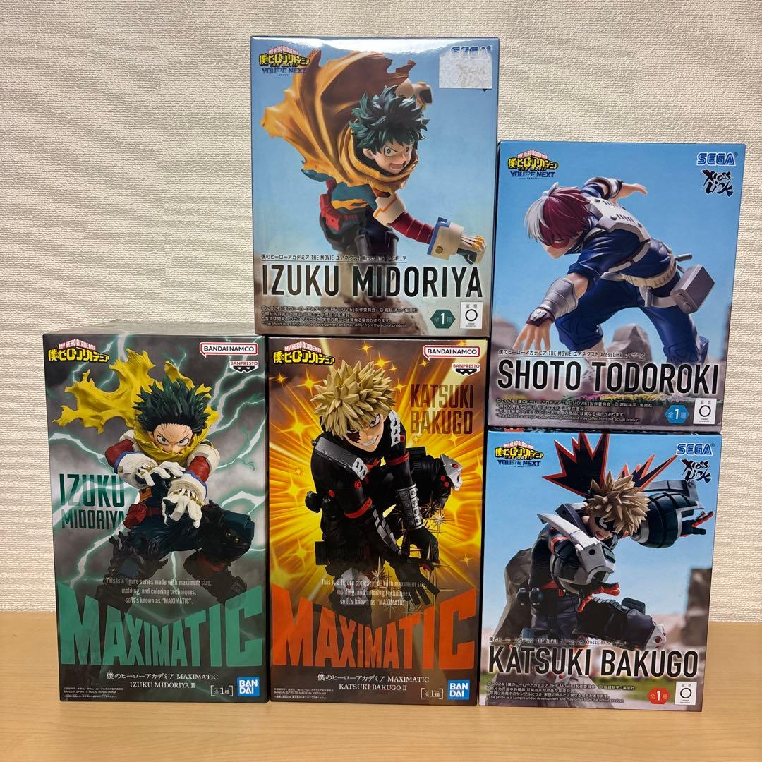 ヒロアカ フィギュア 5個セット - メルカリ