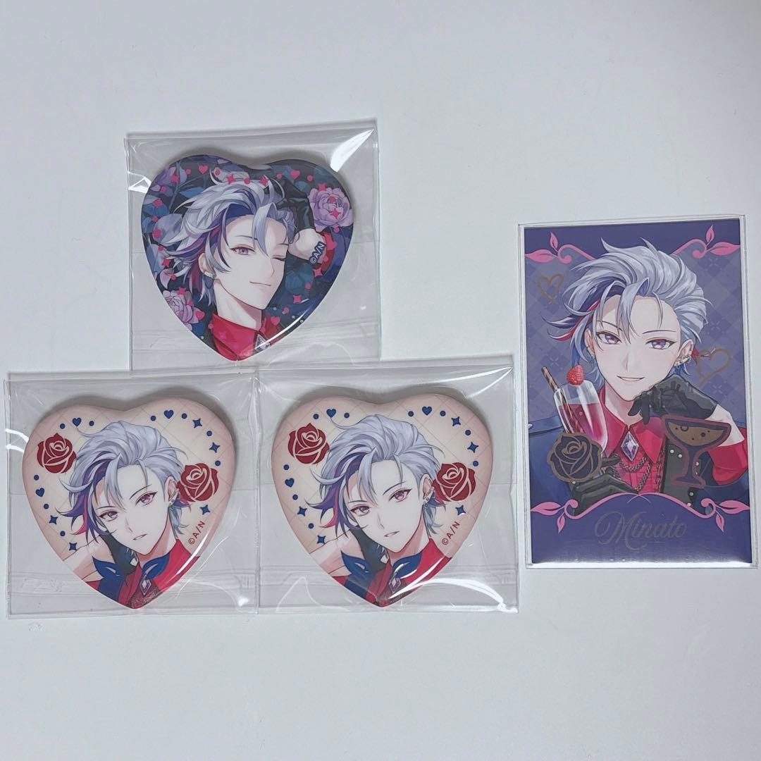 不破湊 にじさんじ RoseValentine 缶バッジ チェキ - メルカリ