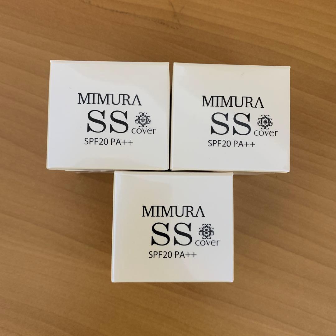 MIMURA SS cover SPF20 PA++ 3個セット