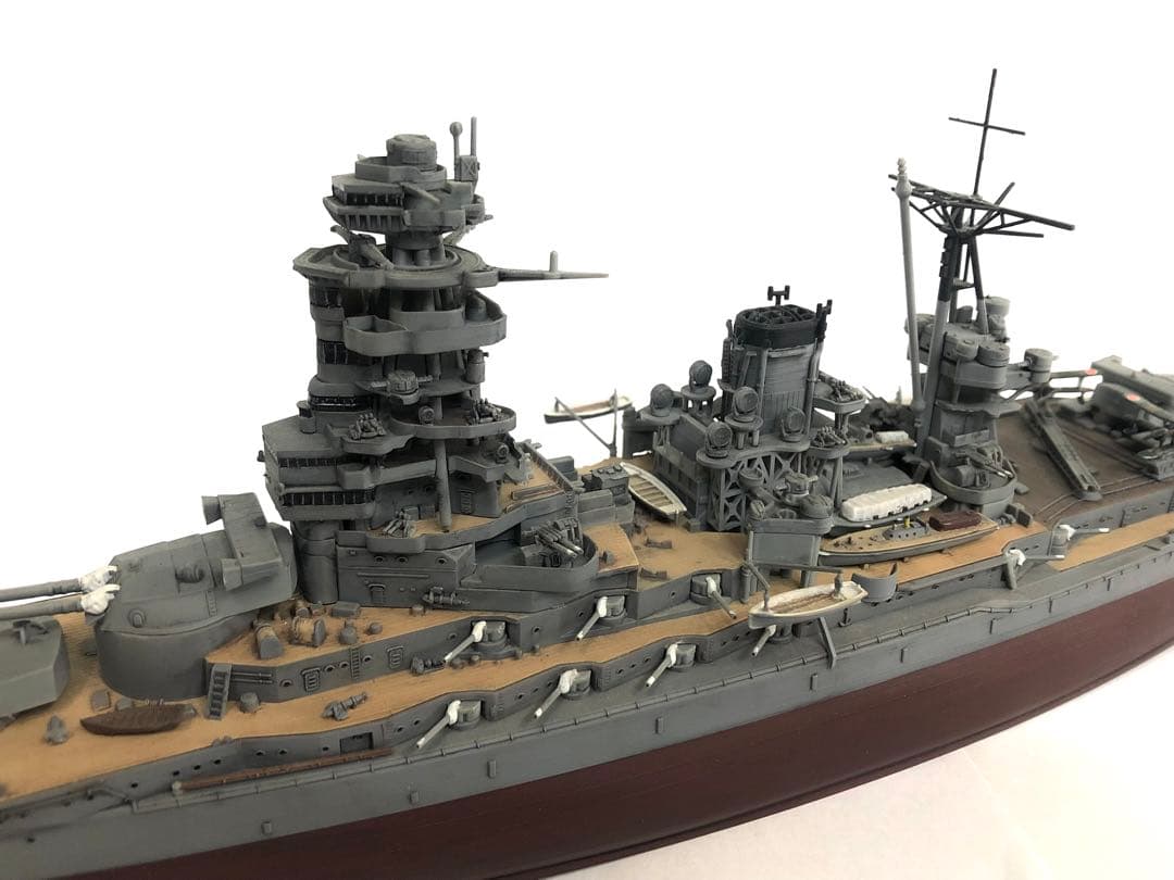 フジミ　1/500 長門　完成品