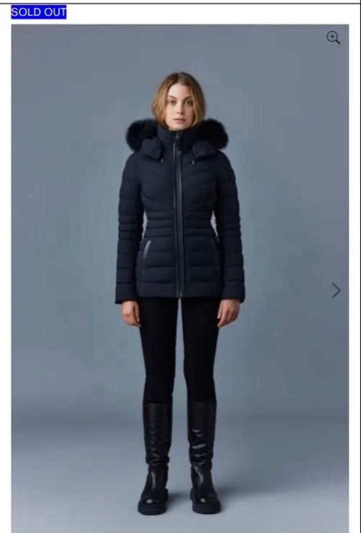 Mackage Patsy-BX ブラック ダウンジャケット マッカージュ MACKAGE PATSY-BX （Black） -FASCINATE