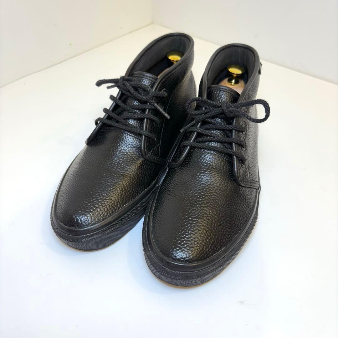 (美品)VANS チャッカブーツ 黒 レザー 26cm