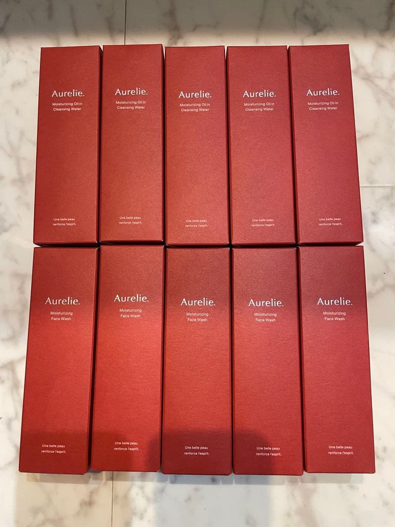 【新品・未使用】Aurelie クレンジングオイル 洗顔料　10本セット
