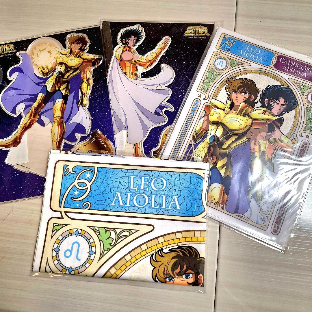 聖闘士星矢　アイオリア& シュラ　BIGアクリルスタンド他4点セット