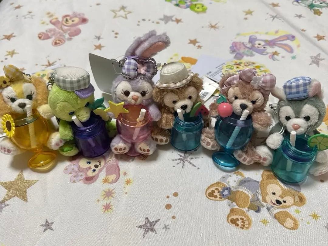 テイスティサマーサプライズ　ぬいぐるみストラップ　6点セット