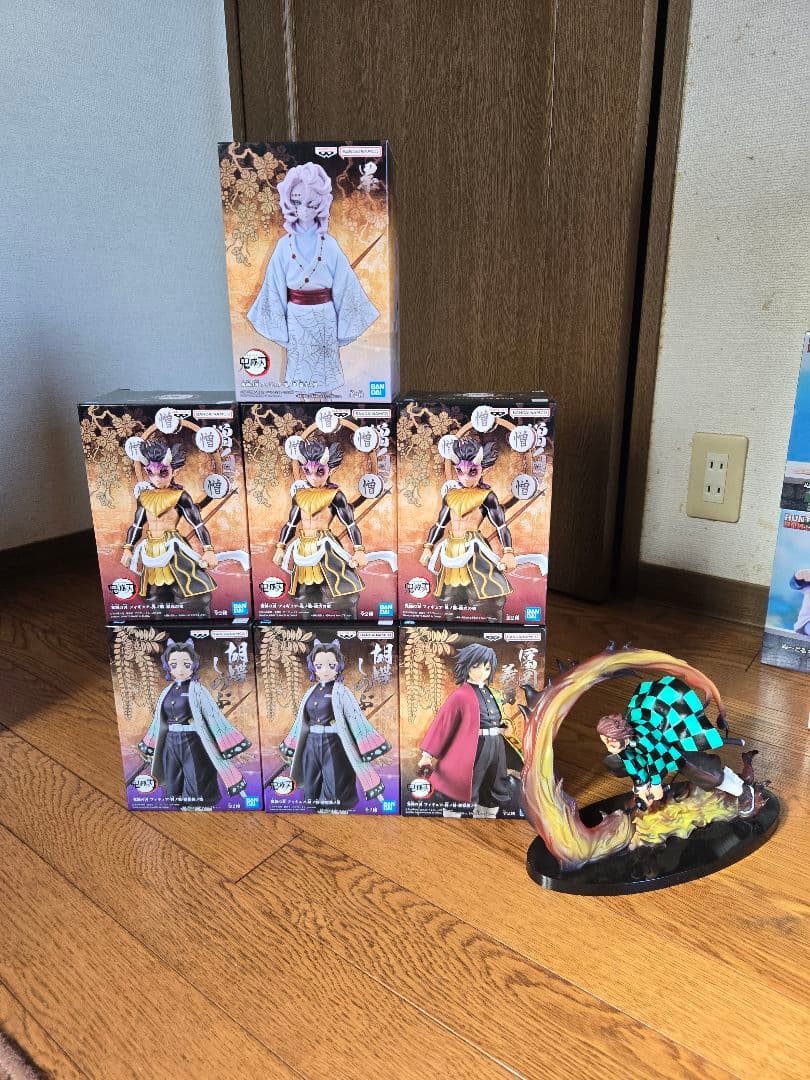鬼滅の刃 プレミアプライズフィギュア 絆ノ装&鬼ノ装&一番くじフィギュアセット