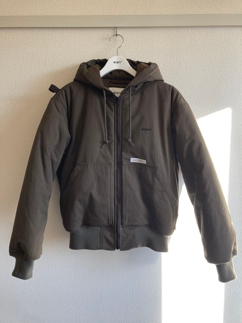 WTAPS JACKET weather Sサイズ(ブラウン)