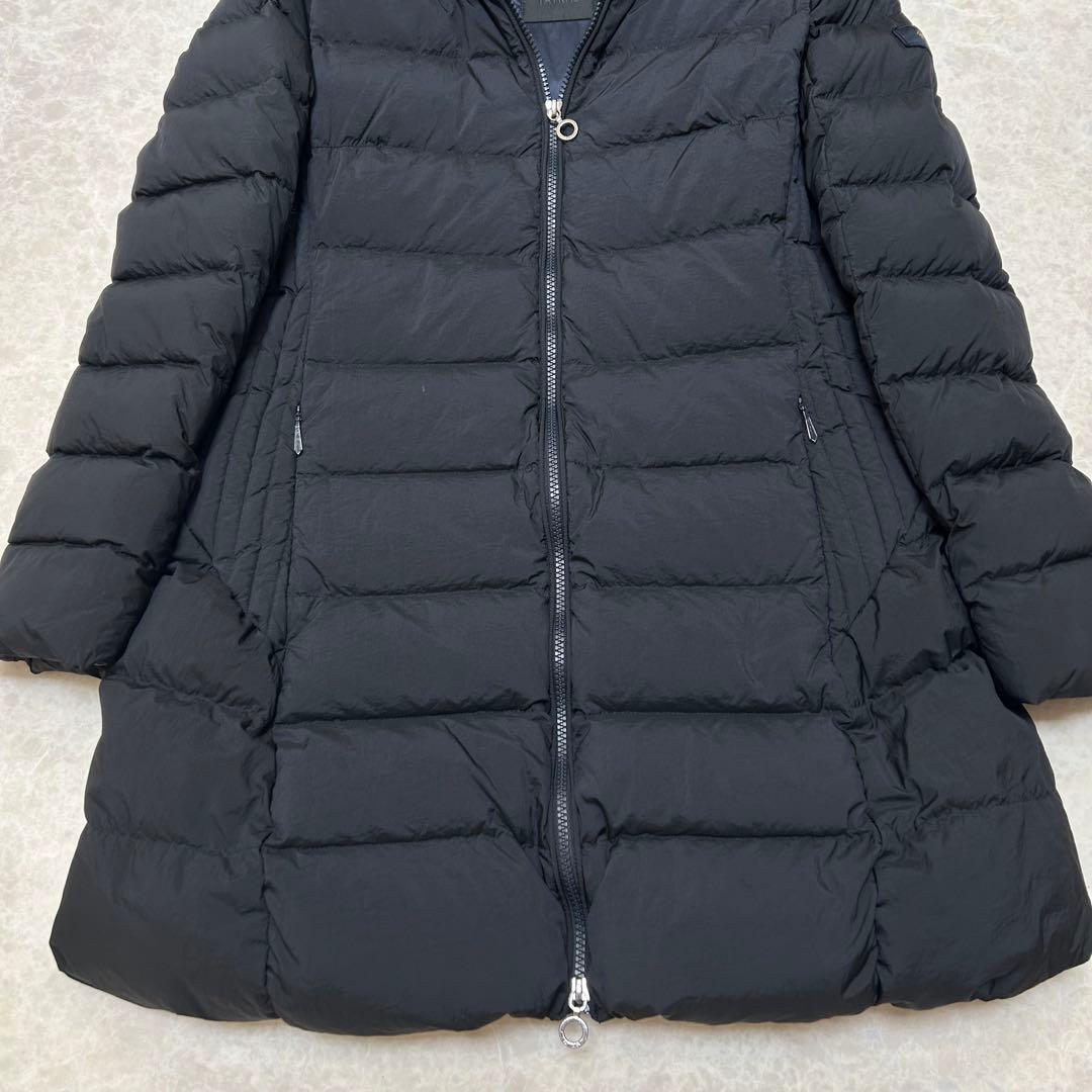 極美品 タトラス ポリテアマ POLITEAMA ダウンコート ネイビー 02