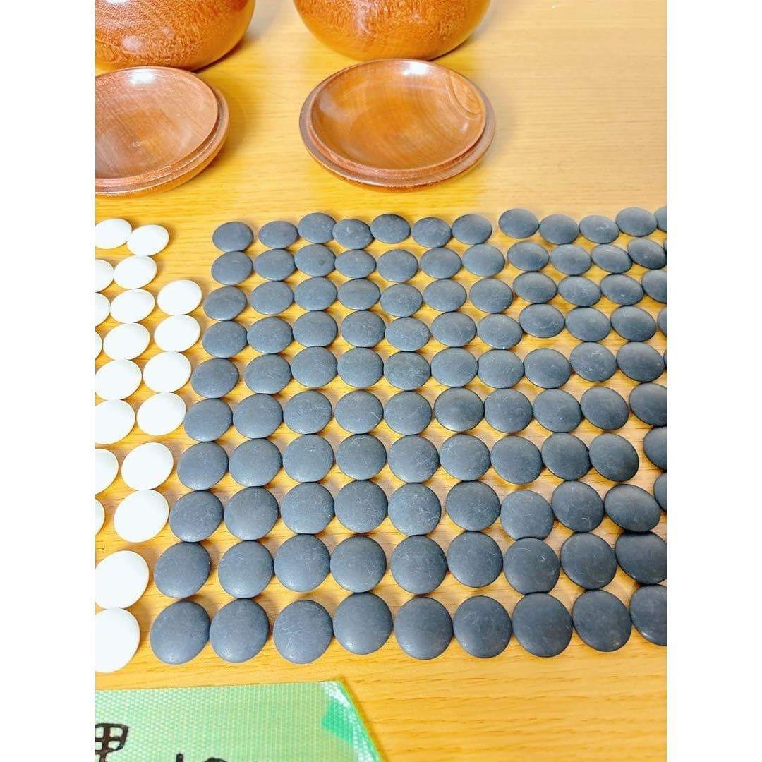本蛤 囲碁石 高級 雪印 月印 実用 28号 囲碁 プロ 日向産 - メルカリ