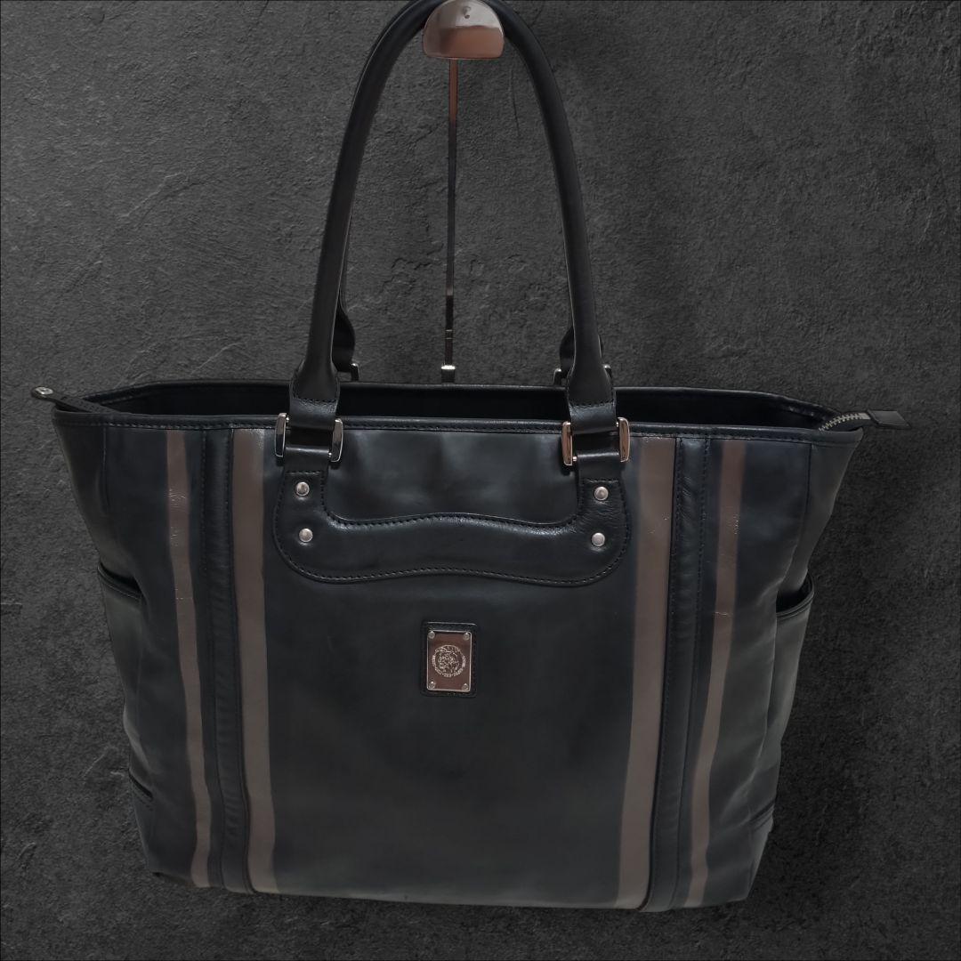 希少 Y2K DIESEL archive leather denim bag - メルカリ