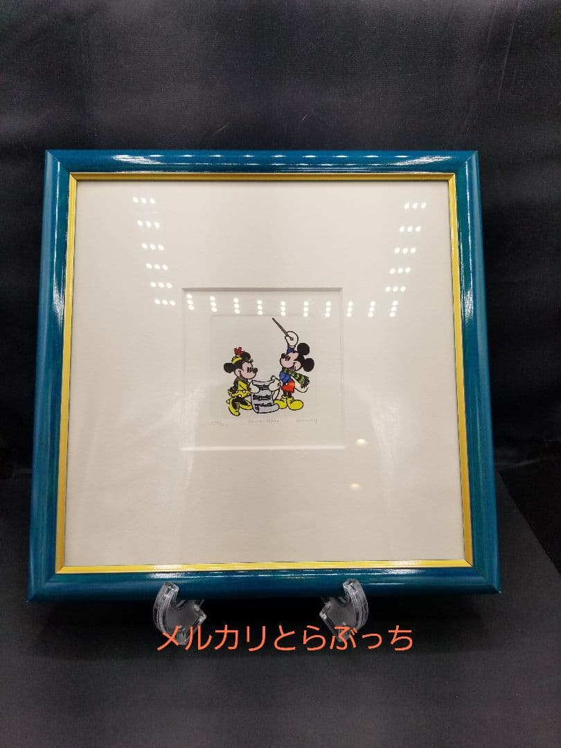 ディズニー ウォルトディズニー ミッキー＆ミニー　絵画