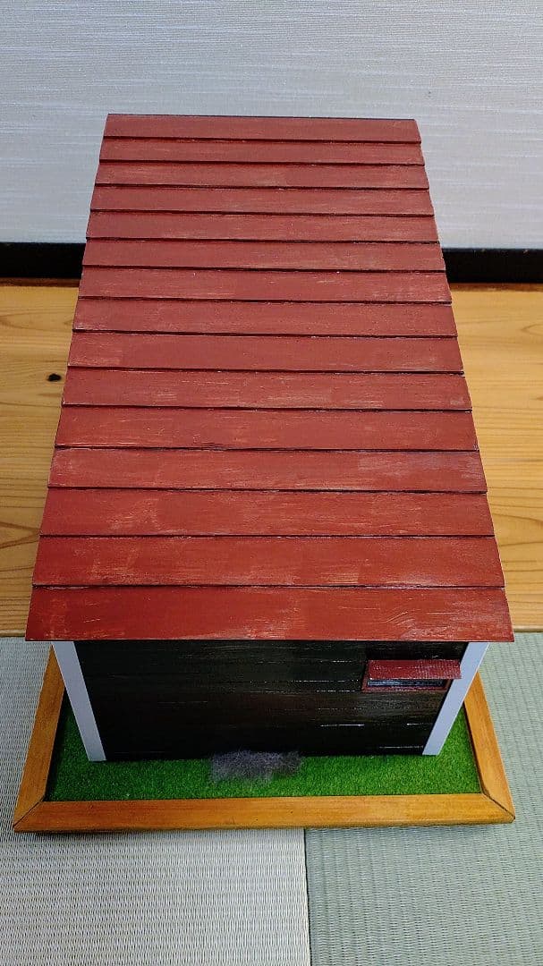 1/18 ジオラマ ミニカー ガレージ 車庫 納屋 ドールハウス 即購入禁止