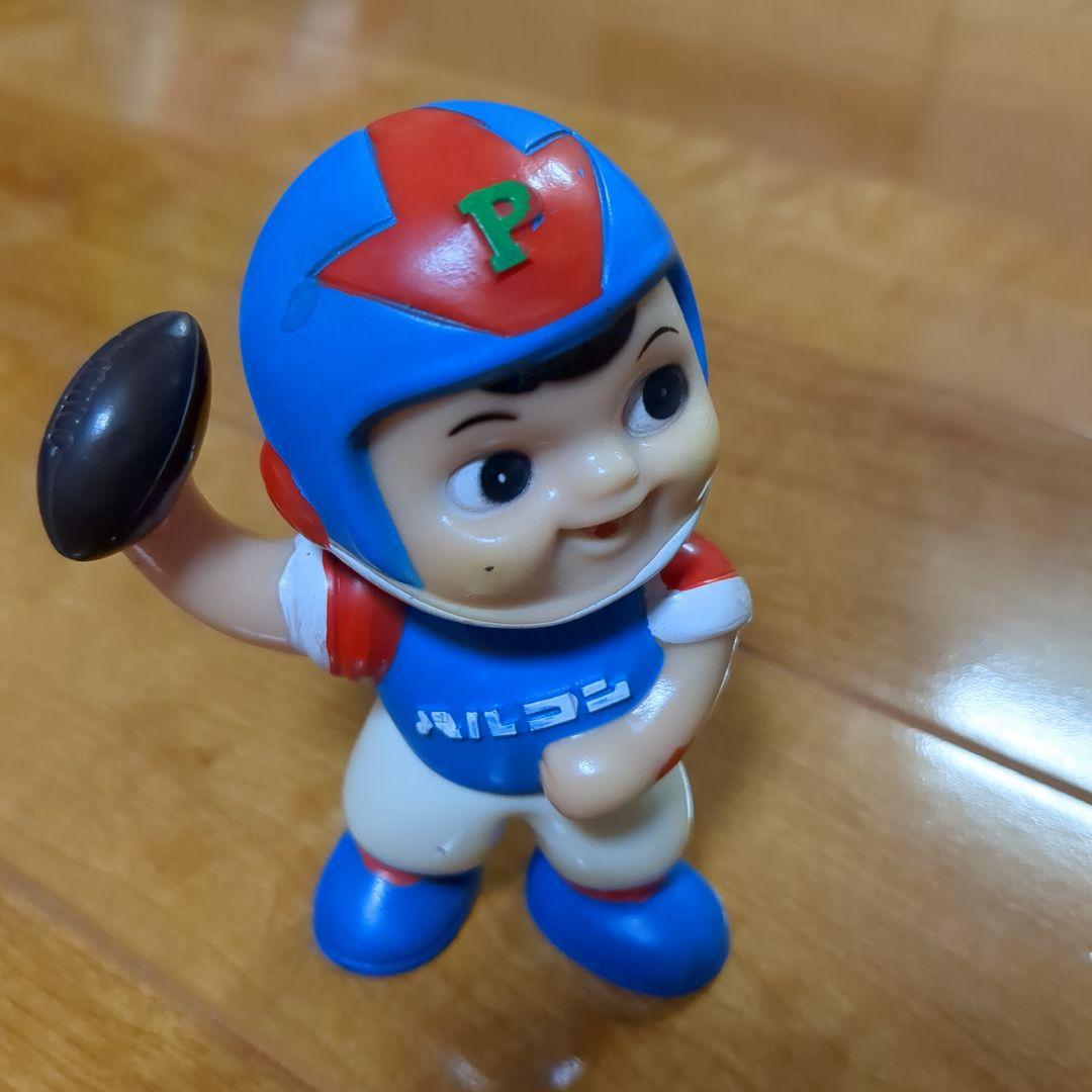 大成建設 パルコン坊や ラグビー ソフビ貯金箱(絶版/未使用/非売品