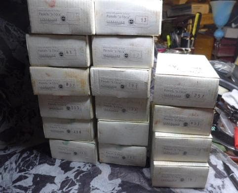 希少！ジャンボサイズ/長さ10cm セヌリエ ソフトパステル38色/総額35万円