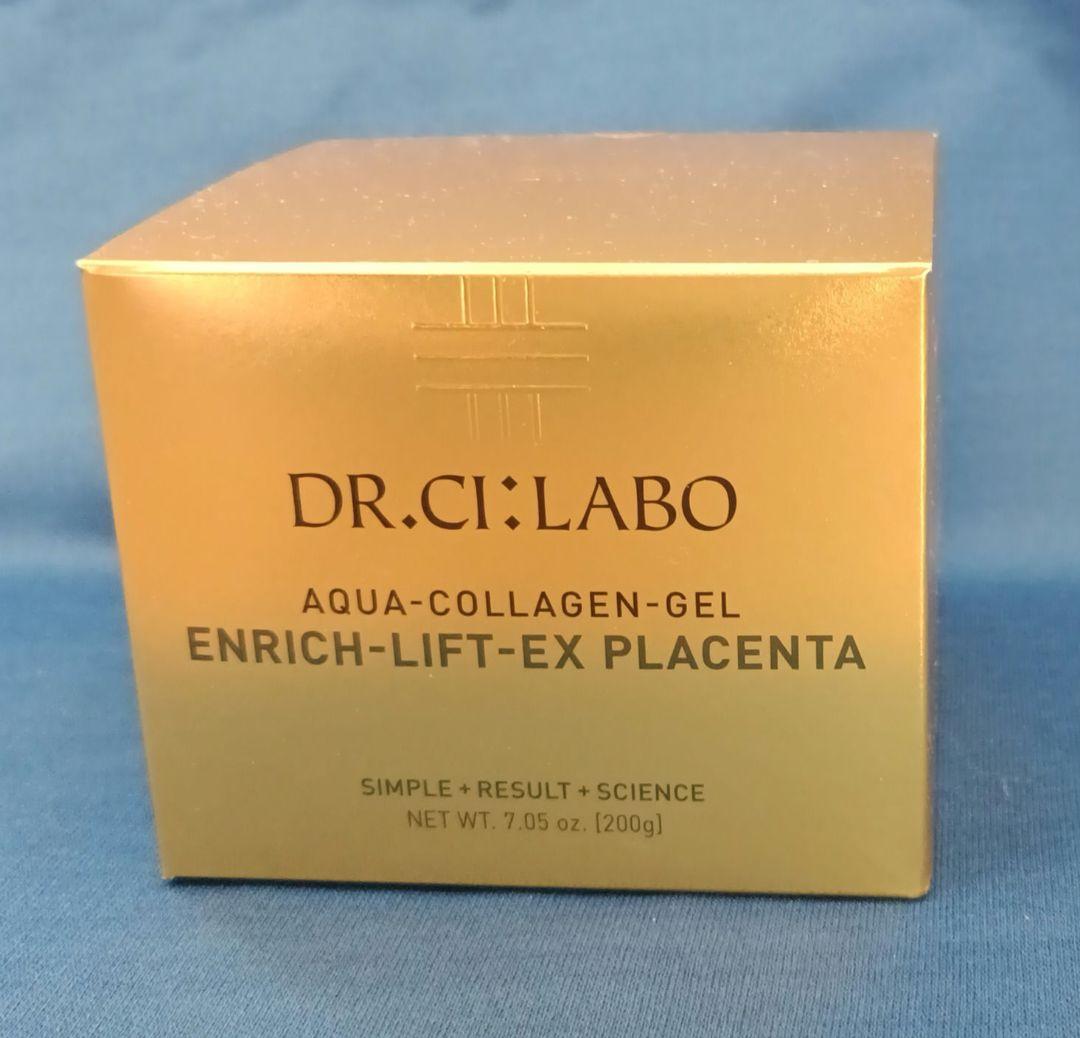 200g ドクターシーラボ エンリッチリフトEXプラセンタ　アクアコラーゲンゲル Dr.Ci：Labo（ドクターシーラボ） アクアコラーゲンゲル エンリッチ