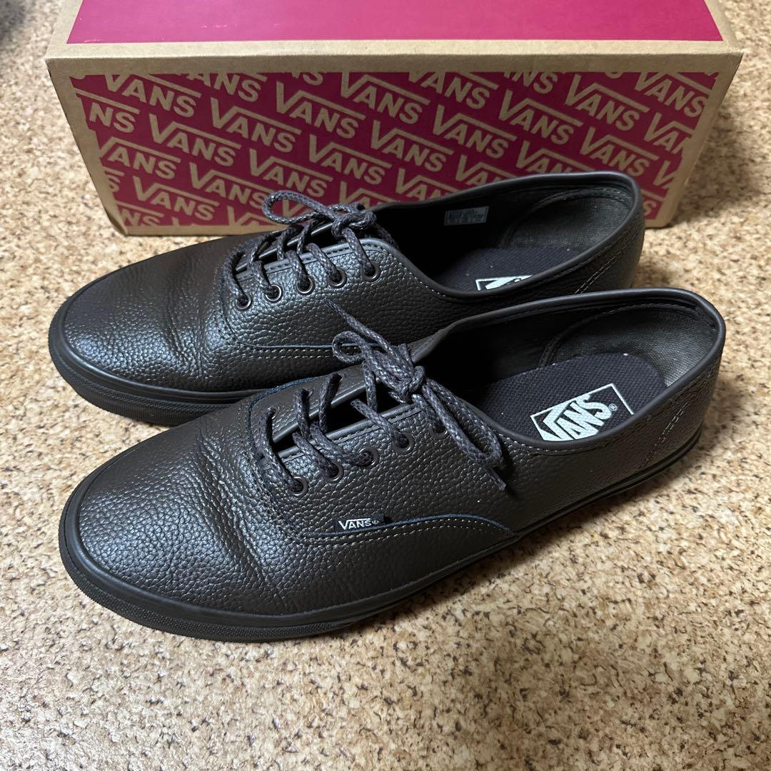 VANS AUTHENTIC LEATHER オーセンティック レザー モカ - メルカリ